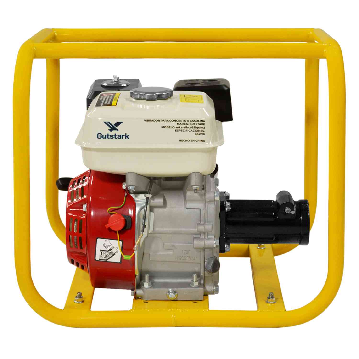 Foto 2 pulgar | Maquina Vibradora para Concreto 6.5 Hp Gutstark con Chicote 6m 30mm