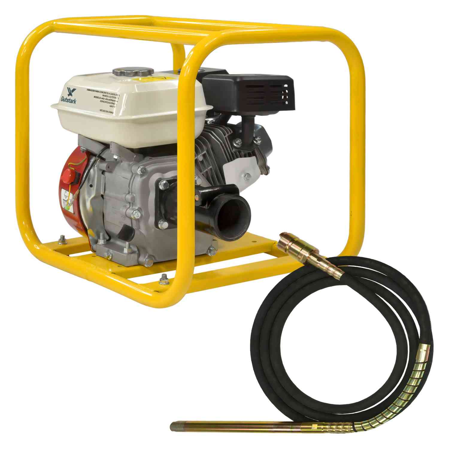 Foto 3 pulgar | Maquina Vibradora para Concreto 6.5 Hp Gutstark con Chicote 6m 30mm