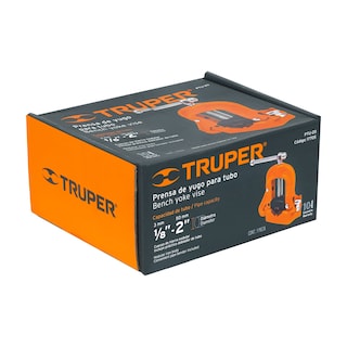 Foto 3 | Prensa de Yugo Truper color Naranja para Tubo 2" Cuerpo de Hierro Nodular