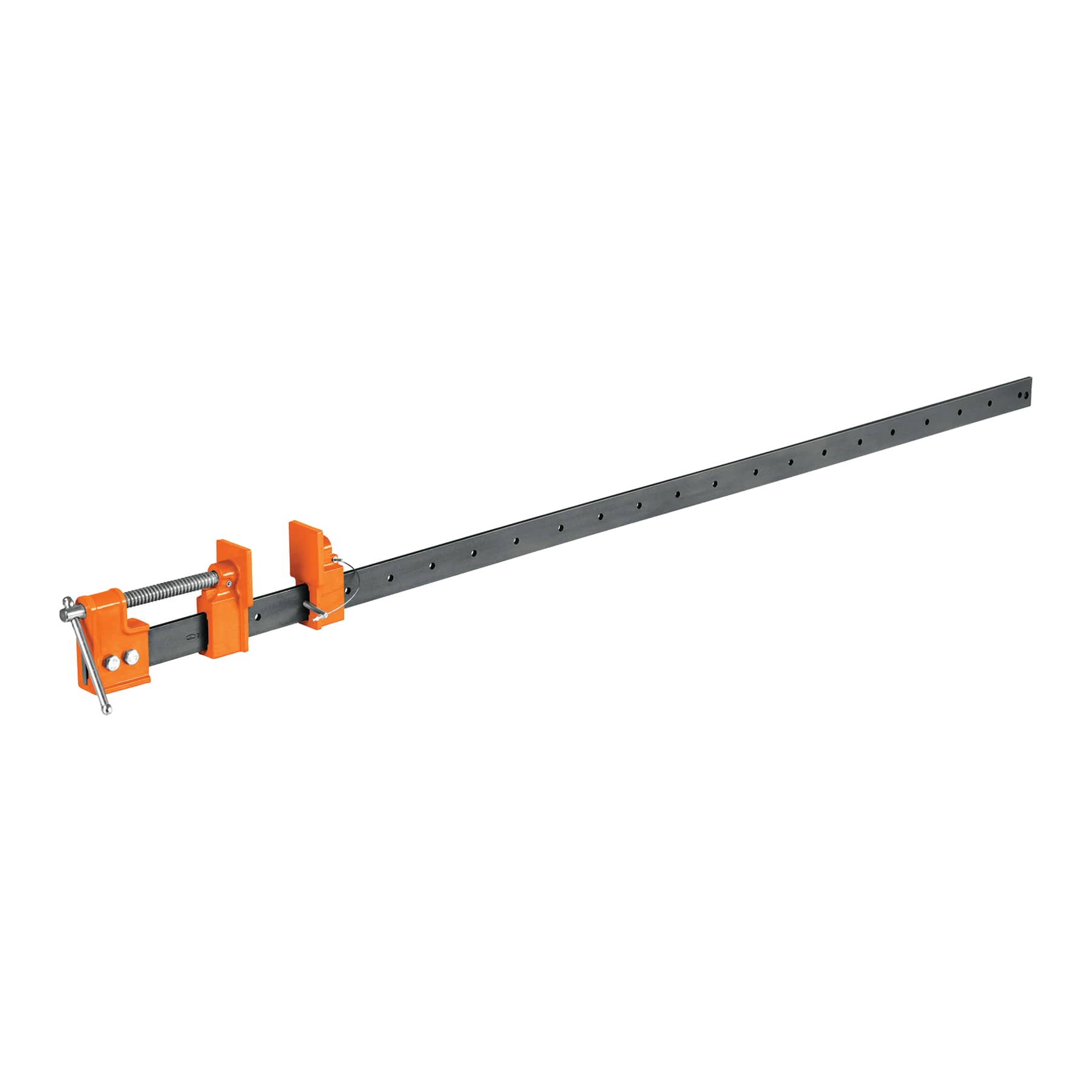 Sargento Truper color Naranja 48" de Solera de Acero