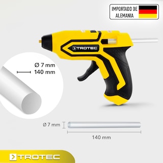 Foto 5 | Pistola de Silicon Inalámbrica Trotec de Goteo con 10 Barras de Regalo para Bricolaje Hogar y Taller