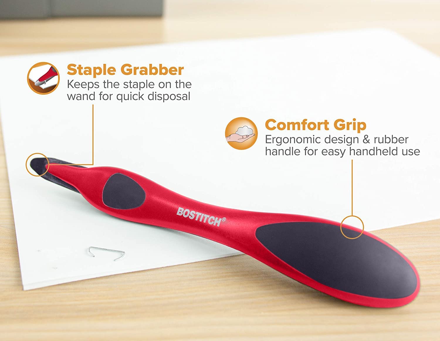 Foto 3 | Removedor De Grapas Magnético Bostitch Office Professional, Paquete De 3 - Venta Internacional.
