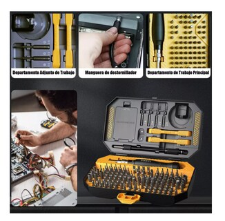 Foto 3 | Destornilladores De Precisión Magnética Set 145 En 1