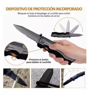 Foto 2 | Navajas Multiherramienta Acero Cuchillo Del Ejército Suizo