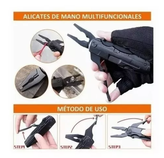 Foto 4 pulgar | Navajas Multiherramienta Acero Cuchillo Del Ejército Suizo