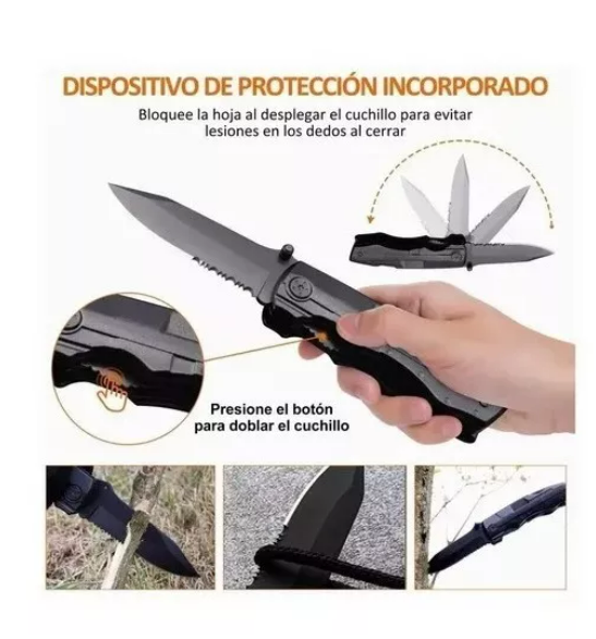 Foto 3 pulgar | Navajas Multiherramienta Acero Cuchillo Del Ejército Suizo