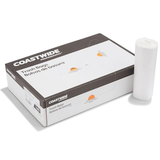 Foto 1 | Bolsas De Basura Staples Coastwide 814899, 55-60 Galones, 38 X 60 Cm, 200 Unidades - Venta Internacional.
