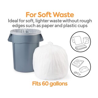Foto 3 | Bolsas De Basura Staples Coastwide 814899, 55-60 Galones, 38 X 60 Cm, 200 Unidades - Venta Internacional.