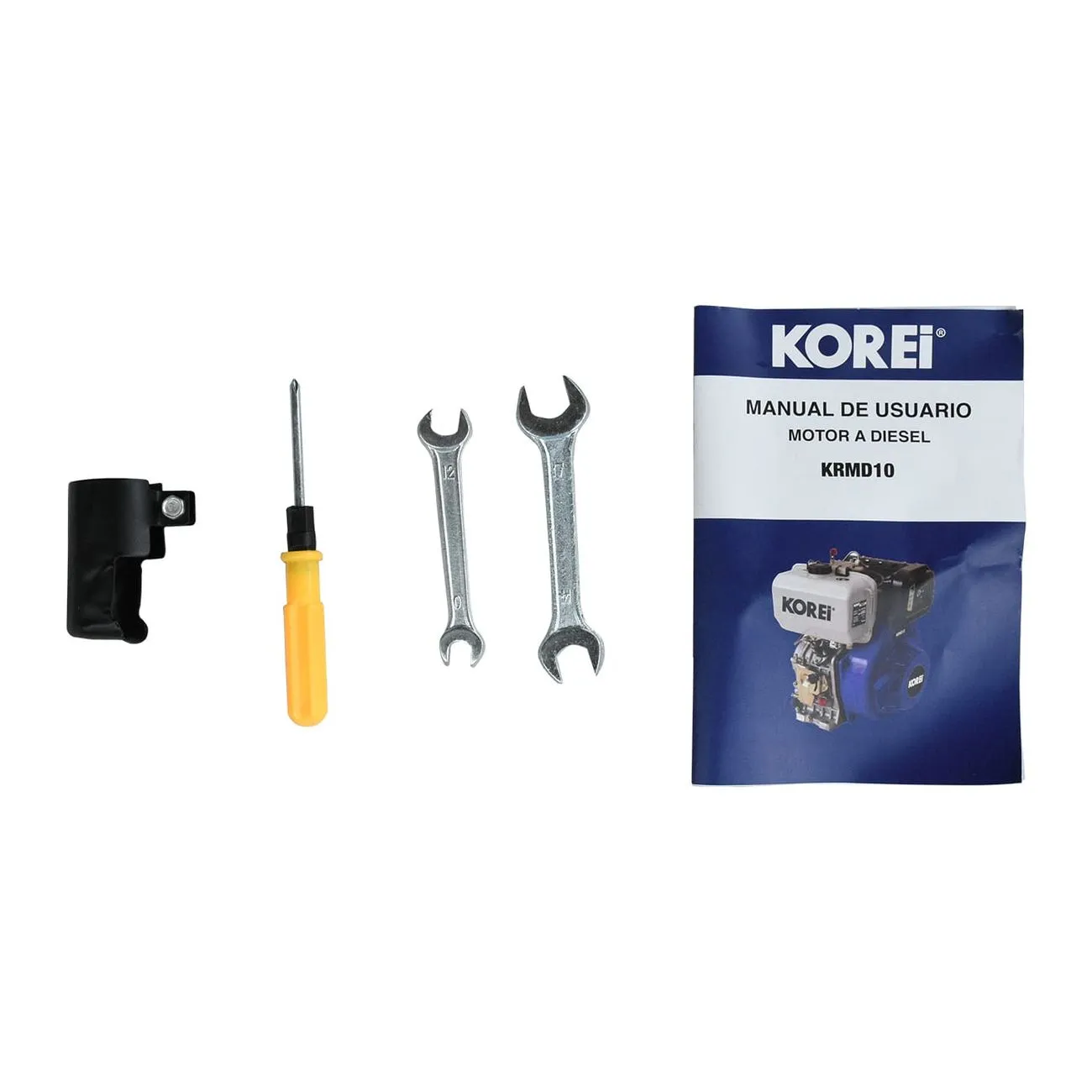 Foto 3 pulgar | Motor Profesional Diesel Korei 10 Hp C/arranque Eléctrico - Krmd10