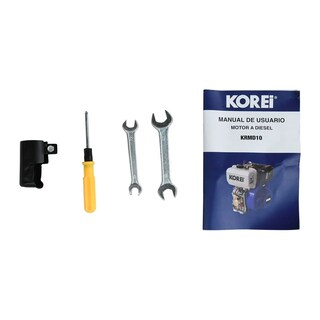 Foto 2 | Motor Profesional Diesel Korei 10 Hp C/arranque Eléctrico - Krmd10