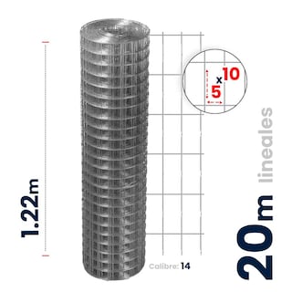 Foto 3 | Multimalla Ferretera Akron 5x10cm Altura 1.22mts Rollo 20mts