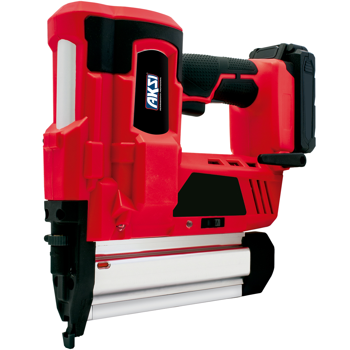 Foto 2 pulgar | Clavadora Inalámbrica Aksi Profesional 20v - 2 Ah Carga Rapida