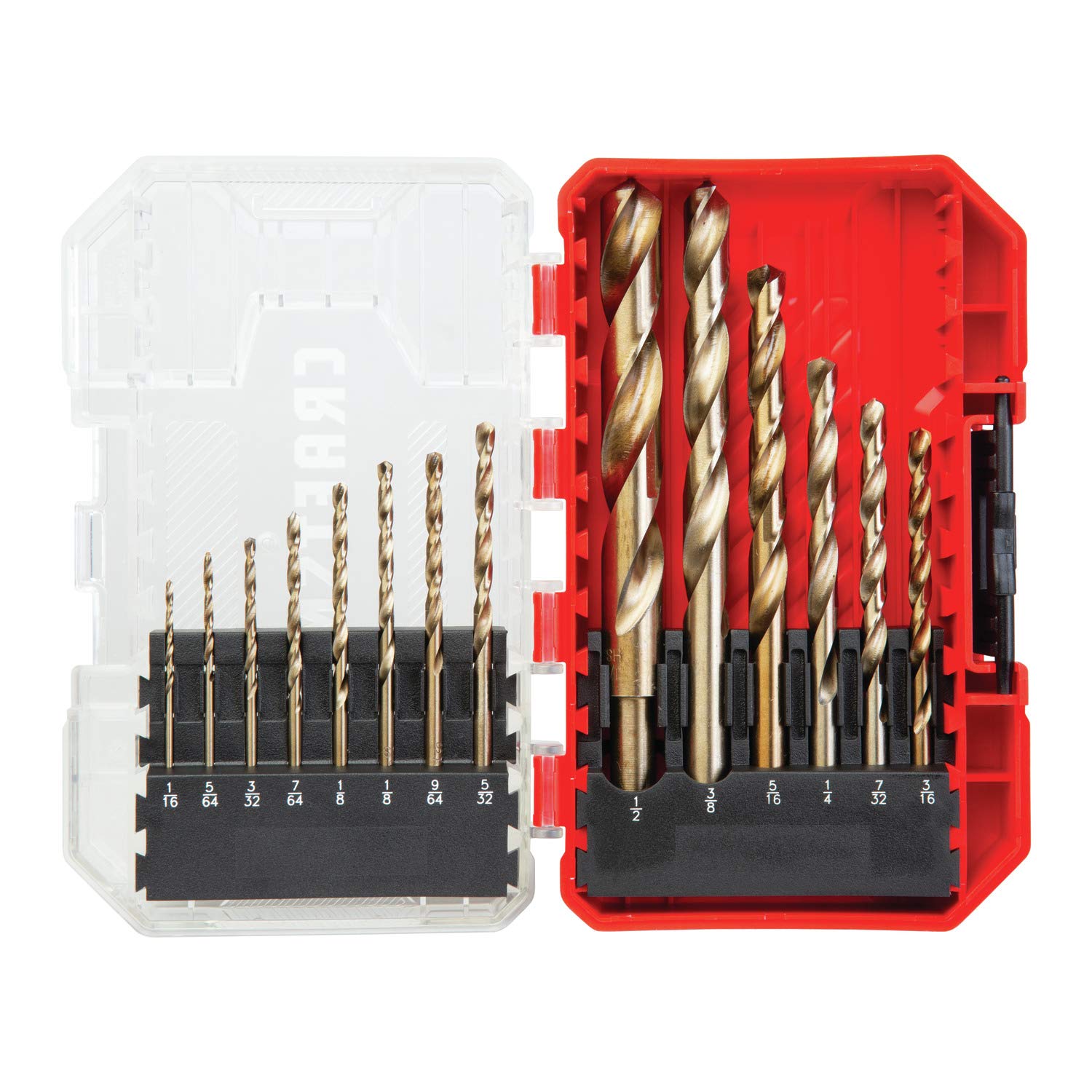 Foto 2 | Juego De Brocas Craftsman Gold Oxide, 14 Piezas, Para Madera, Plástico O Metal - Venta Internacional.