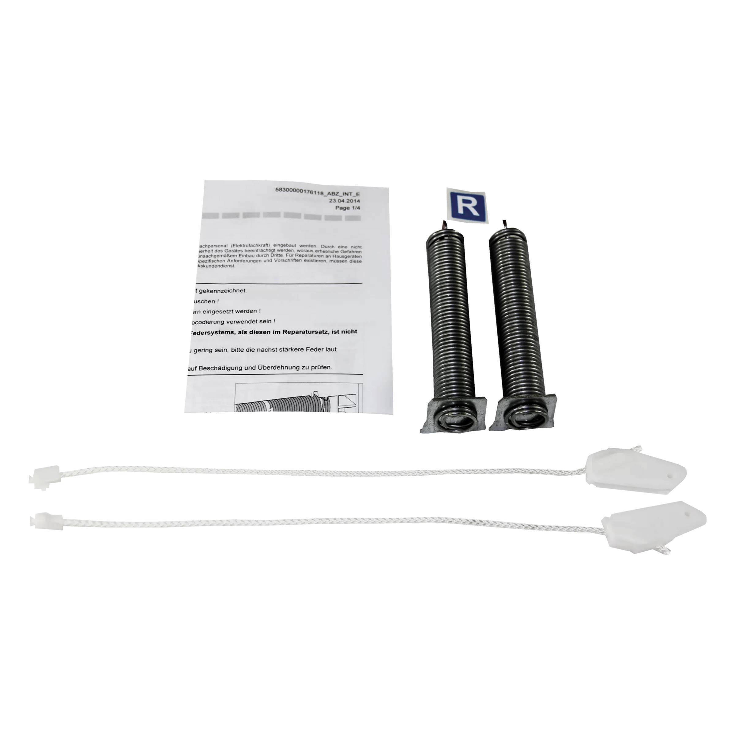 Foto 2 pulgar | Kit De Muelles De Puerta Bosch 00754866 Oem Original Para Lavavajillas - Venta Internacional.