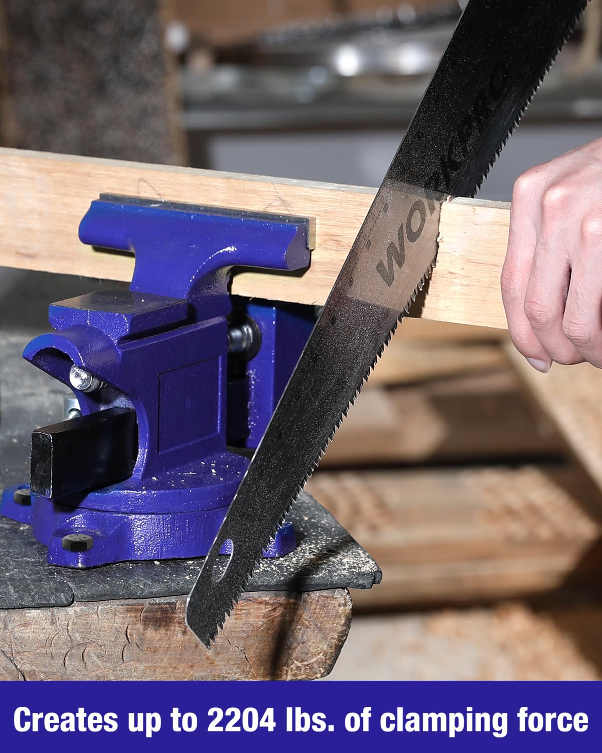Foto 8 pulgar | Base Giratoria Bench Vise Workpro De 4.5 Pulgadas Para Banco De Trabajo - Venta Internacional.