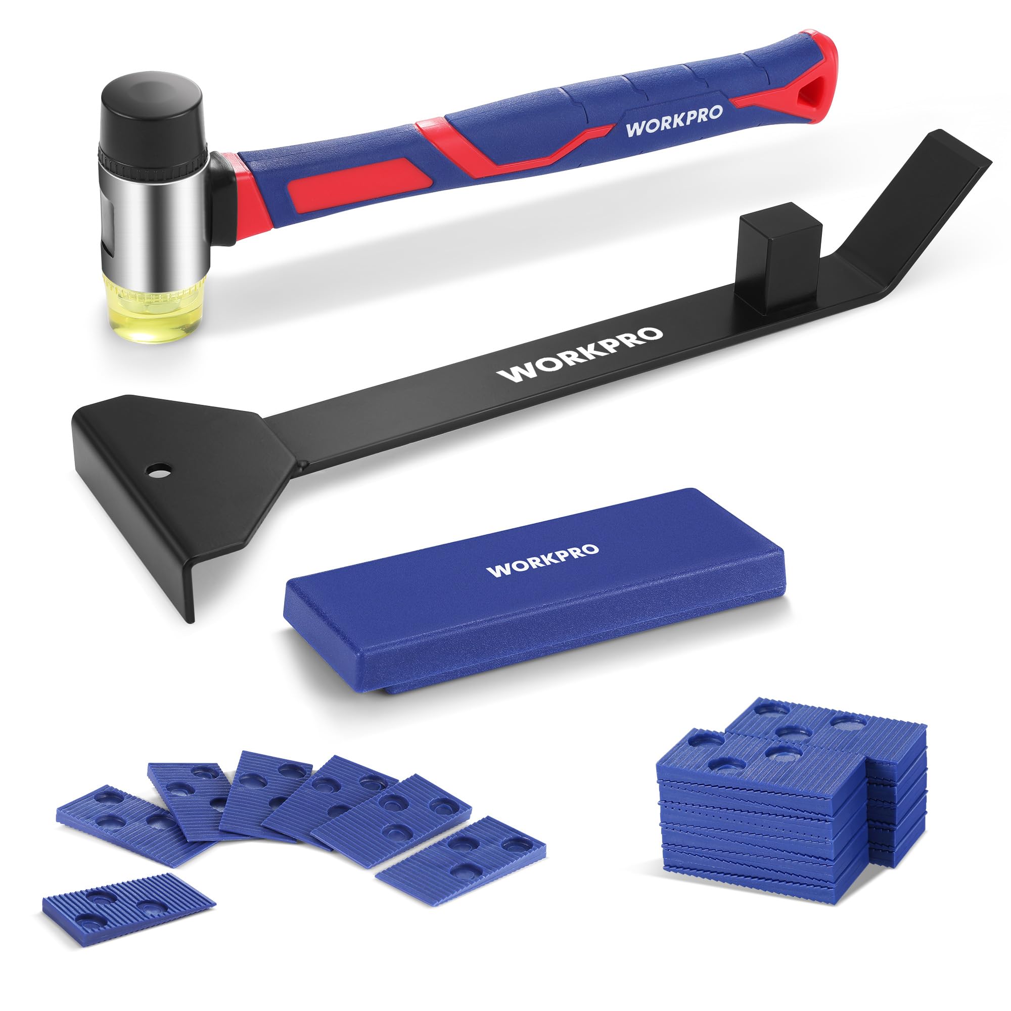 Foto 1 | Kit De Instalación De Suelos Workpro 43pc Con Mazo De Goma - Venta Internacional.