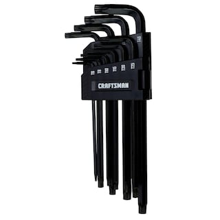Foto 1 | Juego De Llaves Allen Con Llave Hexagonal Craftsman Torx Con Punta Esférica, 10 Piezas - Venta Internacional.