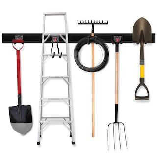 Foto 7 | Organizador De Herramientas De Garaje, Soporte De Pared Workpro, 64 Pulgadas, 4 Rieles - Venta Internacional.