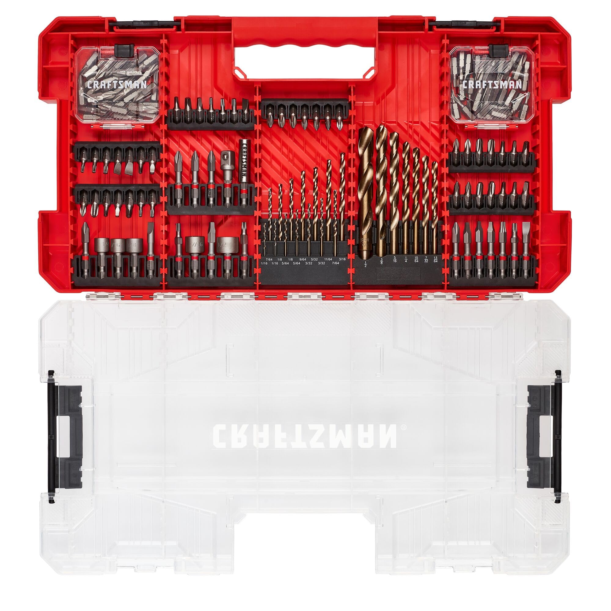 Foto 2 | Juego De Brocas Y Taladros Craftsman Cmaf140set 140 Piezas - Venta Internacional.