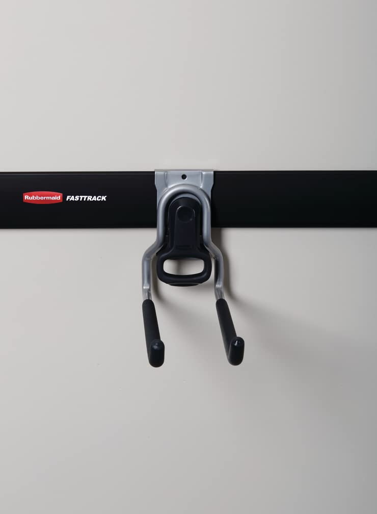 Foto 4 pulgar | Gancho De Organización De Garaje Rubbermaid Fasttrack Rail De 50 Kg - Venta Internacional.