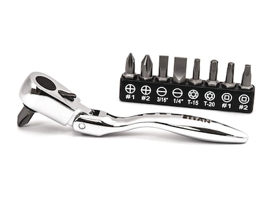 Foto 1 | Controlador De Brocas Y Conjunto De Brocas Titan 11212 Flex-head Offset - Venta Internacional.