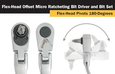 Foto 4 | Controlador De Brocas Y Conjunto De Brocas Titan 11212 Flex-head Offset - Venta Internacional.