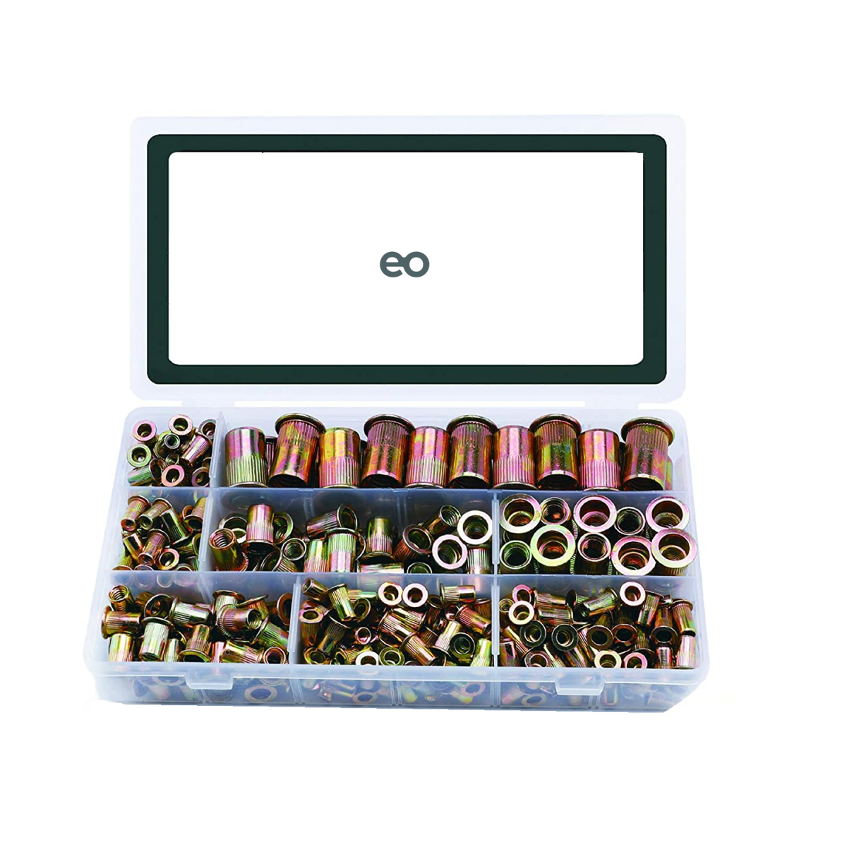 Foto 2 pulgar | Kit Tuerca De Remache M3 M4 M5 M6 M8 Eo Safe Imports Esi-1720-1 Cobre