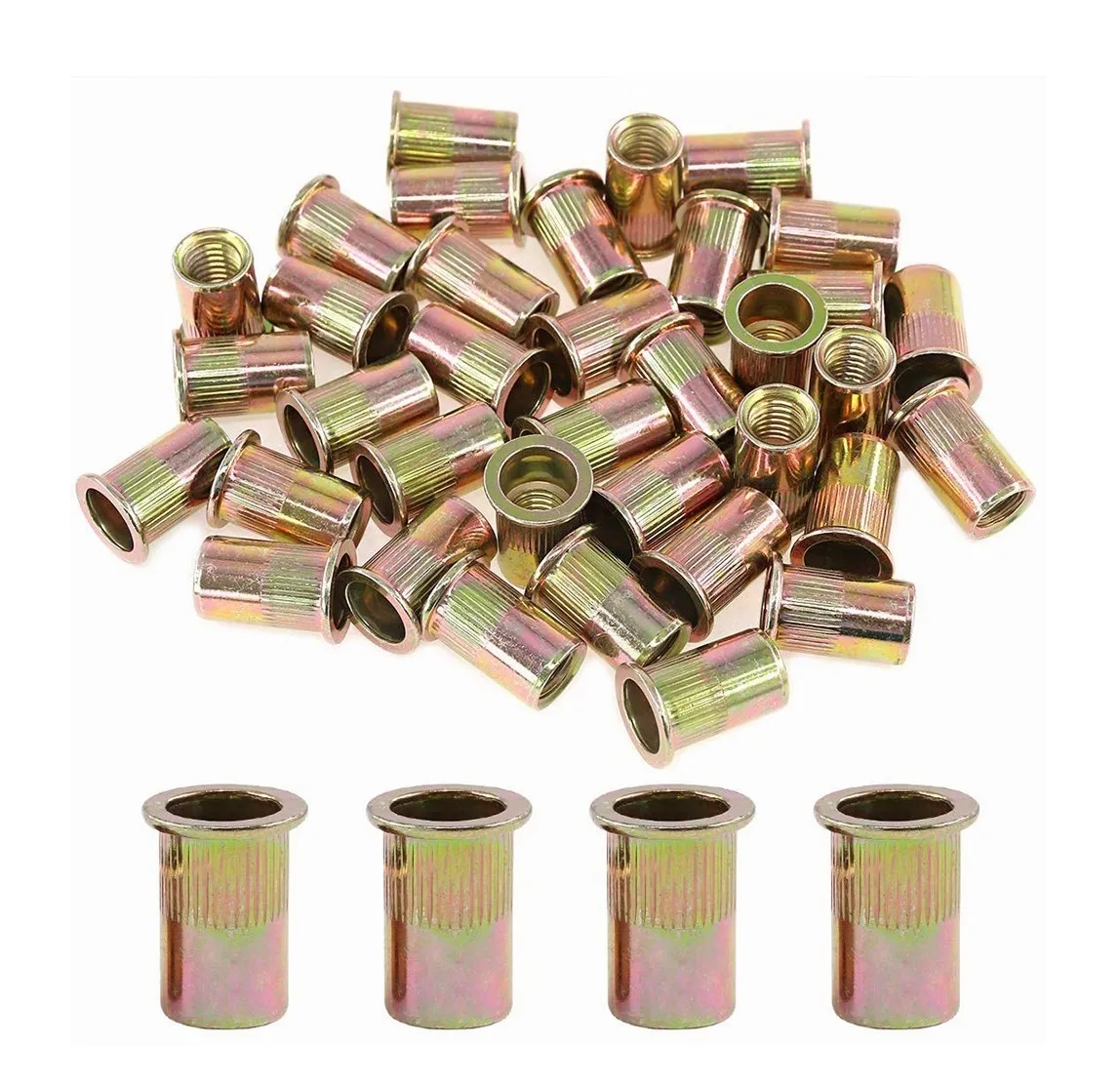 Foto 3 pulgar | Kit Tuerca De Remache M3 M4 M5 M6 M8 Eo Safe Imports Esi-1720-1 Cobre