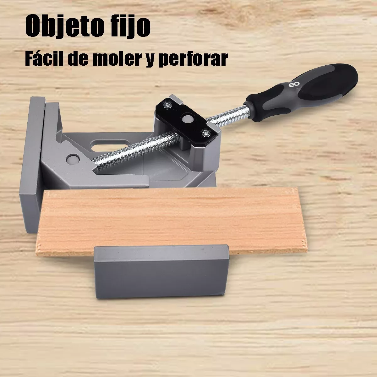 Foto 4 pulgar | Prensa Esquinera Carpinteria 90° Para Madera Y Metal Eo Safe Imports Esi-13328-1 Plata
