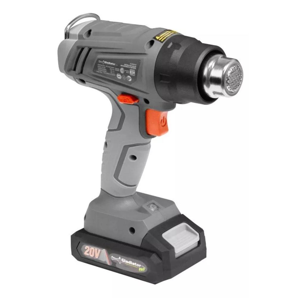 Foto 5 | Pistola Calor Gladiator Pc 6550/20 C1 20v + Batería 2.0ah