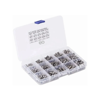 Foto 2 pulgar | Kit 500pcs Tornillos De Cabeza Hexagonal M3 M4 M5 Eo Safe Imports Esi-2443-1 Plata