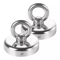 Imán Con Gancho Pesca Eo Safe Imports Esi-15501-1 Plata
