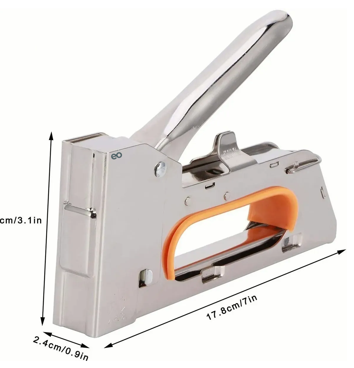 Foto 3 pulgar | Engrapadora Tipo Pistola Para Tapiceria Con 4800 Grapas Eo Safe Imports Esi-3121-1 Plata