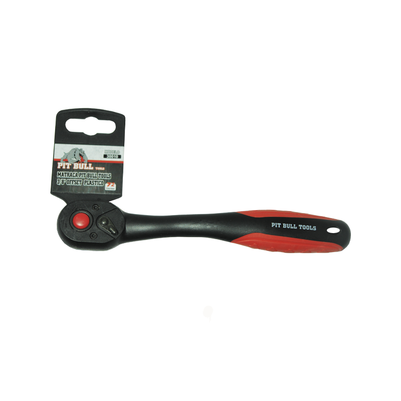 Foto 1 | Pit Bull Tools Matraca De Plástico Con Offset 3/8 Pulgada