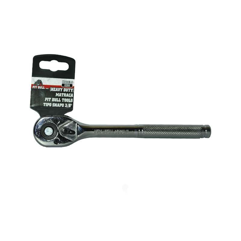 Matraca Pit Bull Tools Tipo Snapo, 3/8 Pulgadas