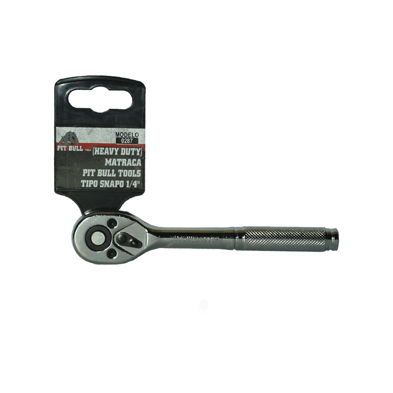 Matraca Pit Bull Tools Tipo Snapo, 1/4 Pulgada
