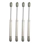 4 Pistones Amortiguador Gas Tope Puerta Para Alacena Cocinas Plata 60n