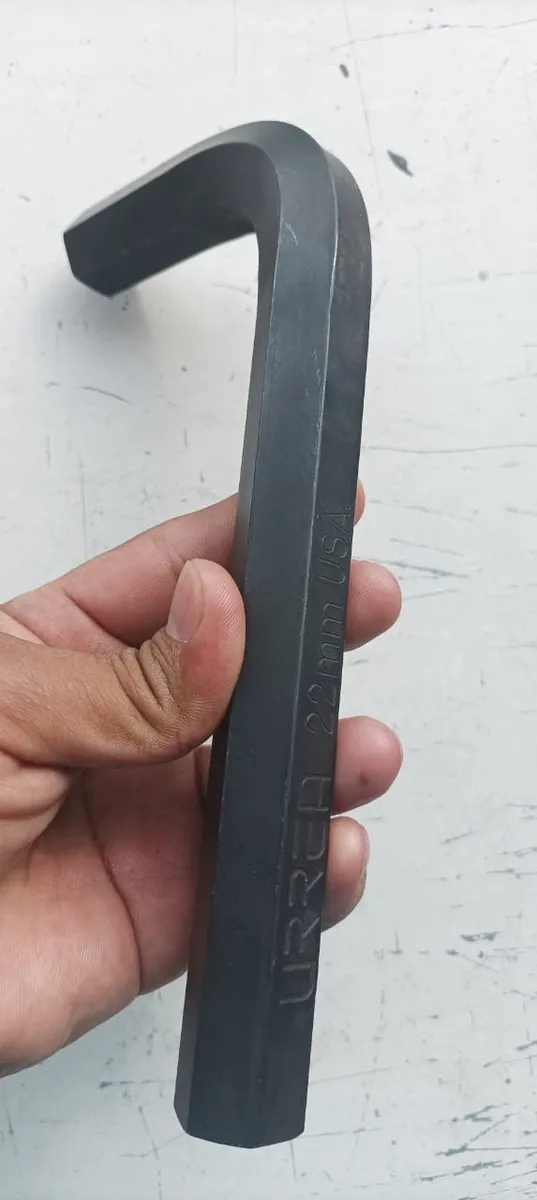 Foto 4 pulgar | Llave Allen Hexagonal En L De 17 Mm Urrea Para Uso Industrial