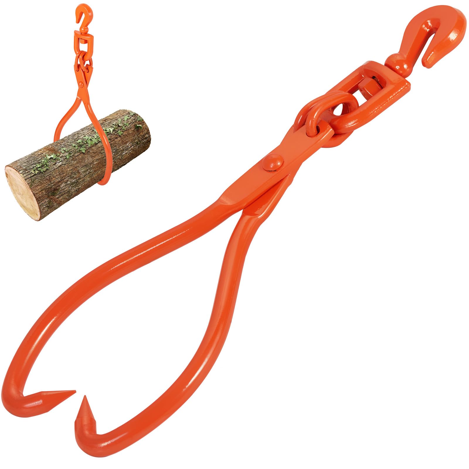 Pinzas Para Troncos Vevor De 2 Garras, 18 Pulgadas, Con Capacidad De 350 Kg - Venta Internacional.
