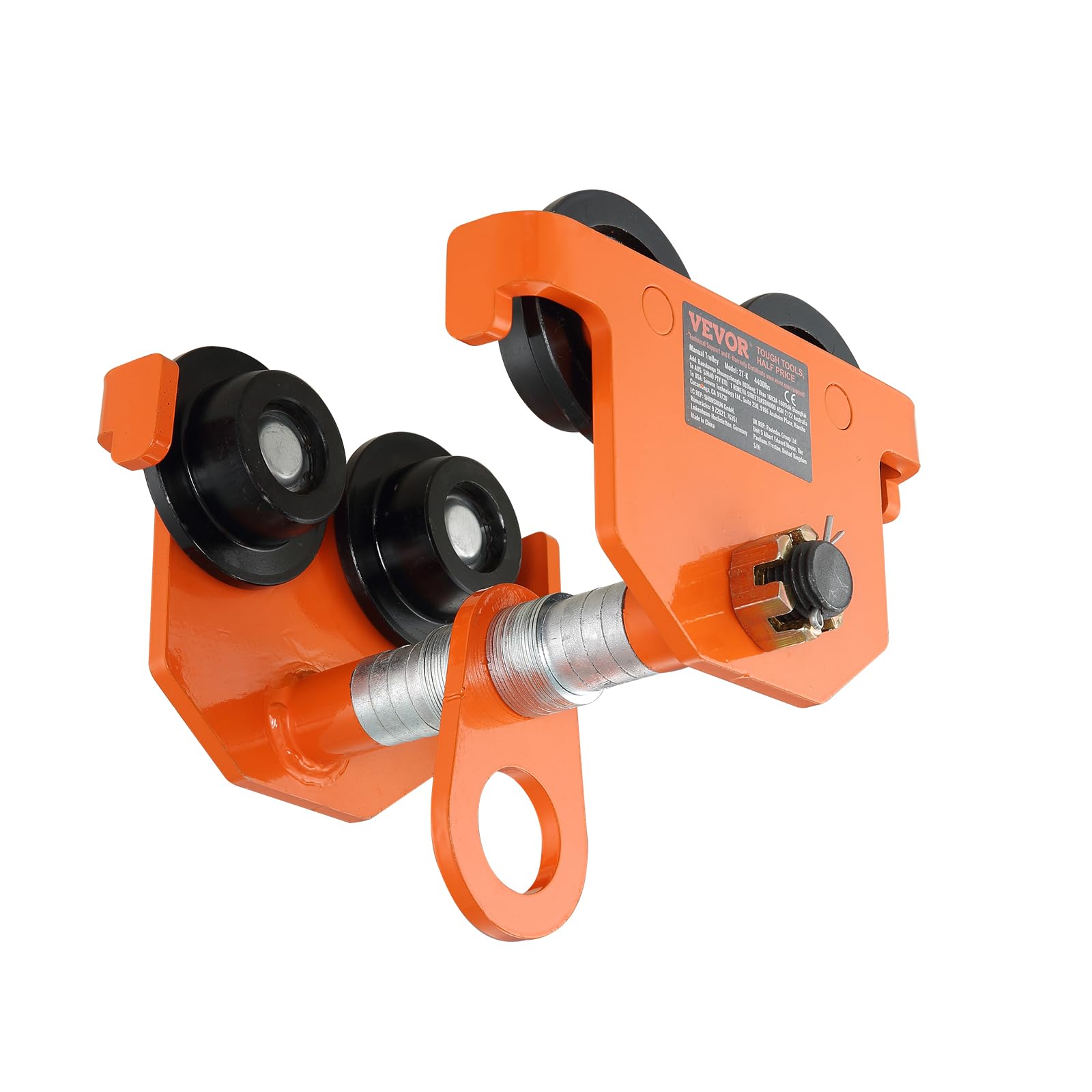 Foto 1 | Carretilla Manual Vevor Con Capacidad De Carga De 1 Tonelada Para I-beam De 2,5 A 8 Pulgadas - Venta Internacional.