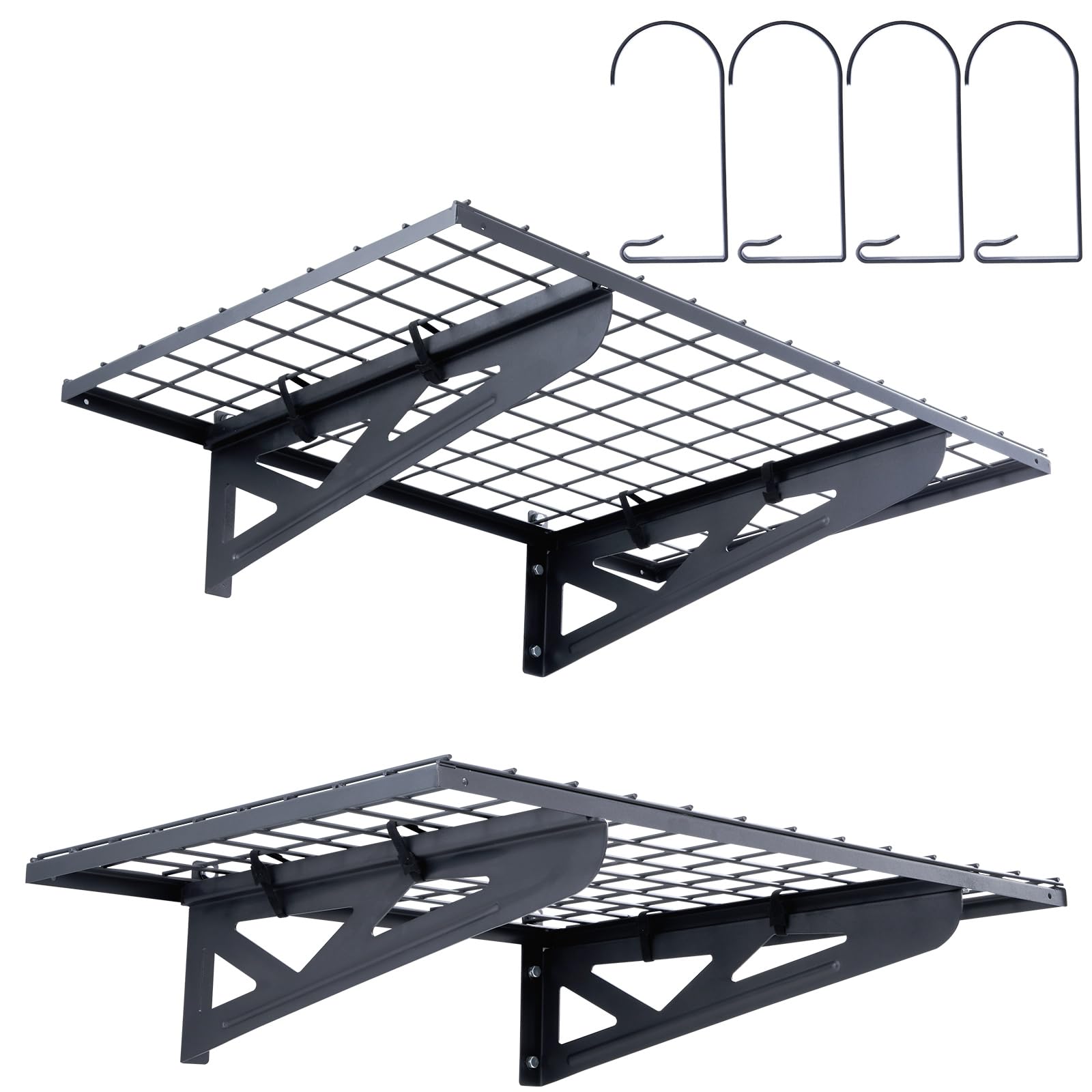 Estantes De Pared De Garaje Vevor De 2 X 3 Pies, Resistentes, Con Una Carga De 250 Kg - Venta Internacional.