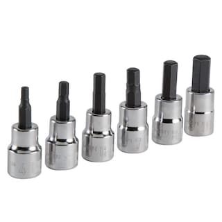 Foto 1 | Juego De Conectores Con Brocas Hexagonales Craftsman 3/8 Drive Metric, 6 Piezas - Venta Internacional.