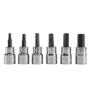 Foto 2 | Juego De Conectores Con Brocas Hexagonales Craftsman 3/8 Drive Metric, 6 Piezas - Venta Internacional.