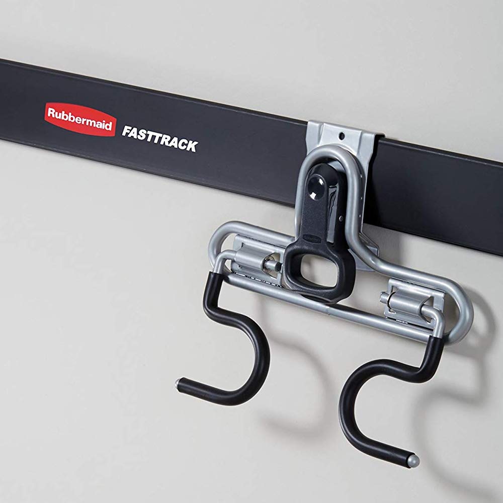 Foto 3 pulgar | Gancho Para Almacenamiento De Garaje Rubbermaid Fasttrack, 2 Asas, Gancho En Forma De S - Venta Internacional.