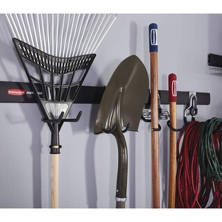 Foto 6 | Gancho Para Almacenamiento De Garaje Rubbermaid Fasttrack, 2 Asas, Gancho En Forma De S - Venta Internacional.