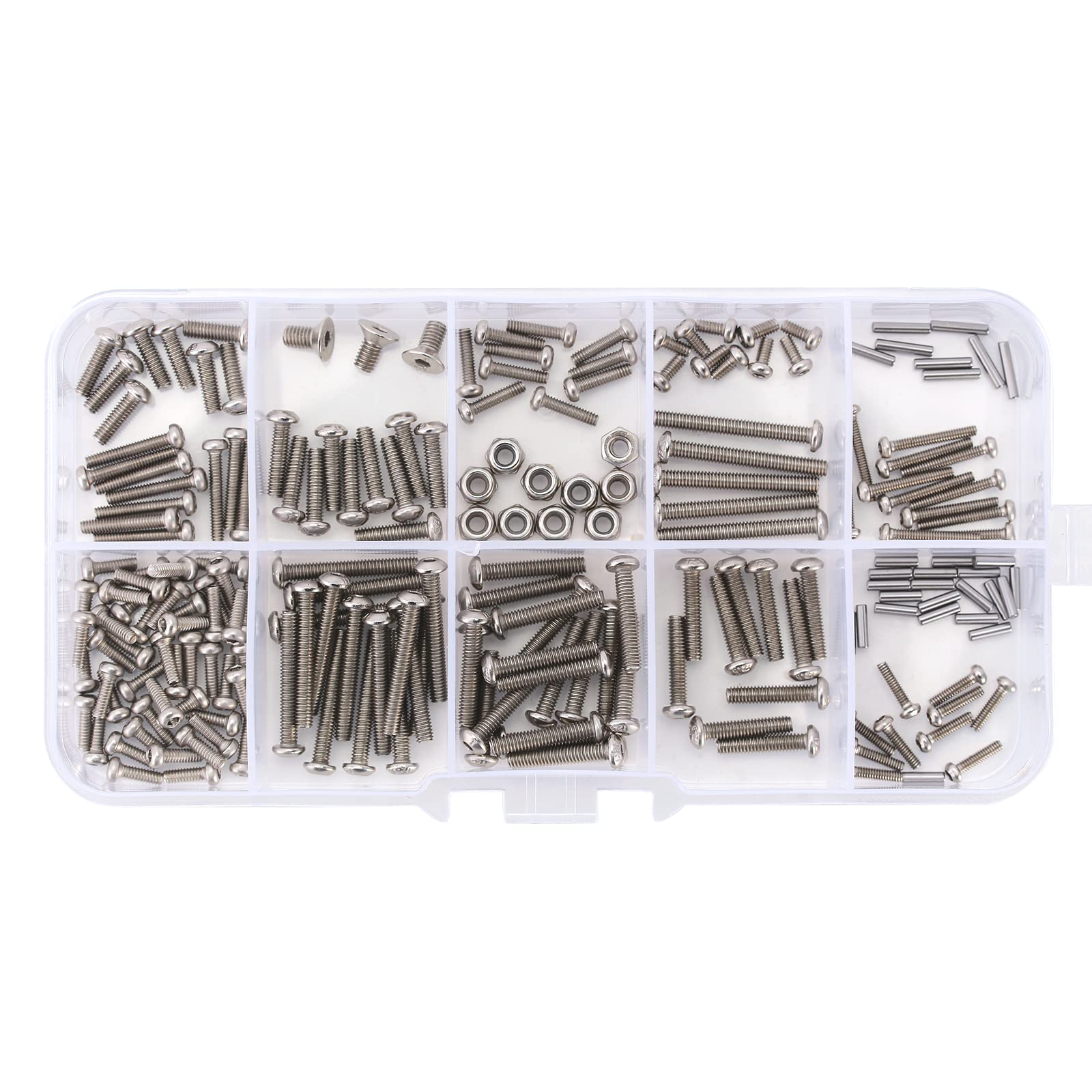 Foto 3 pulgar | Kit De Tornillos Injora De Acero Inoxidable Grado 12.9 Para Trx4m 1/18 Rc - Venta Internacional.