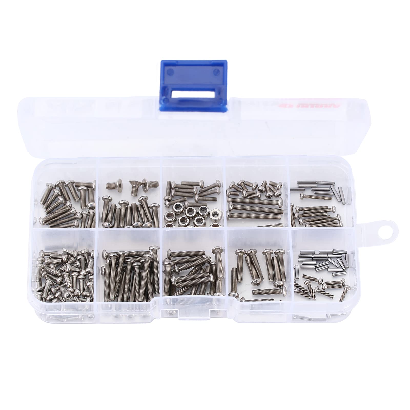 Foto 4 pulgar | Kit De Tornillos Injora De Acero Inoxidable Grado 12.9 Para Trx4m 1/18 Rc - Venta Internacional.