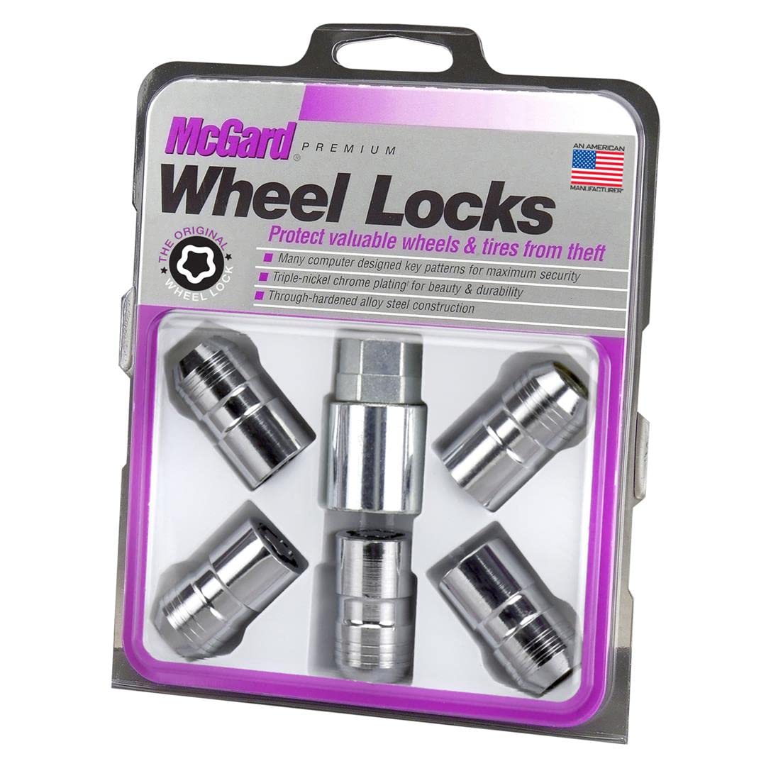 Foto 4 pulgar | Asiento Cónico Cromado Wheel Locks Mcgard 24515, M14 X 1,5, Juego De 5 - Venta Internacional.