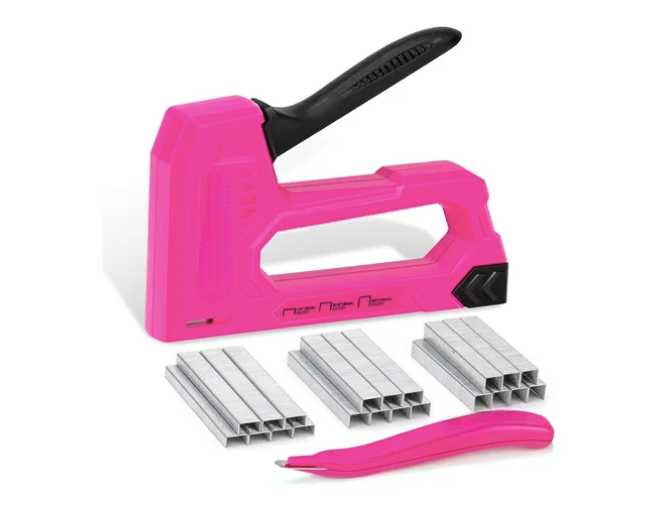 Foto 2 pulgar | Engrapadora Pistola Ligera Para Tapiceria 2100 Grapas 3 En 1