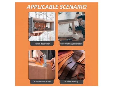 Foto 3 | Engrapadora Xtellar Pistola Para Tapiceria 4 En 1 Grapadora Manual